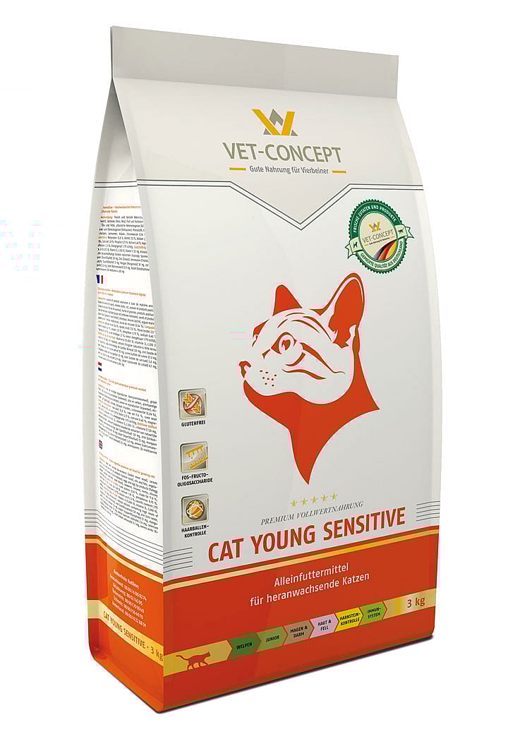 Vet-Concept Young Sensitive Kattenvoer 3 kg
