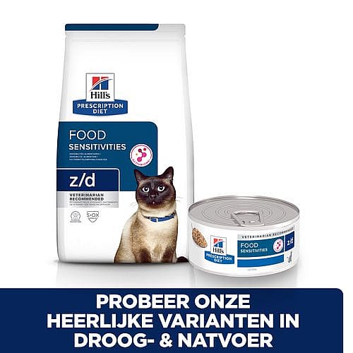 Hill's Prescription Diet ZD Food Sensitivities Kattenvoer 3 kg