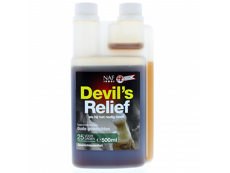 NAF Devil’s Relief – Kruidenoplossing voor stijve en oudere paarden