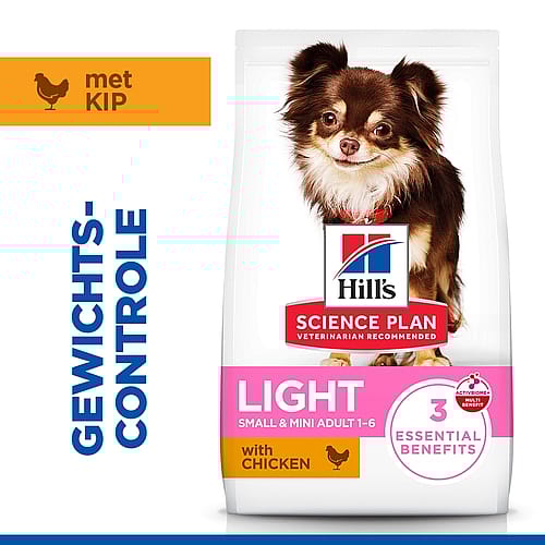 dogvoer, Hill's, licht, kip, kleine soort