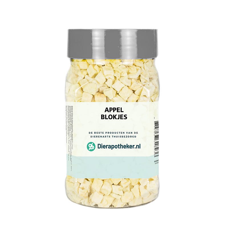 Dierapotheker Appel Blokjes Snack 100 gram