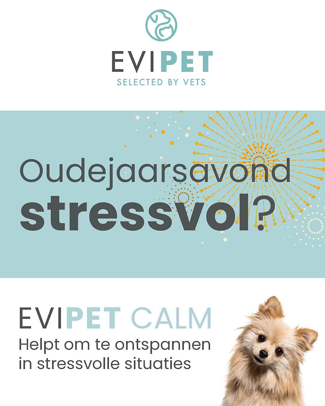 Evipet Calm Hond Kat 30 tabletten