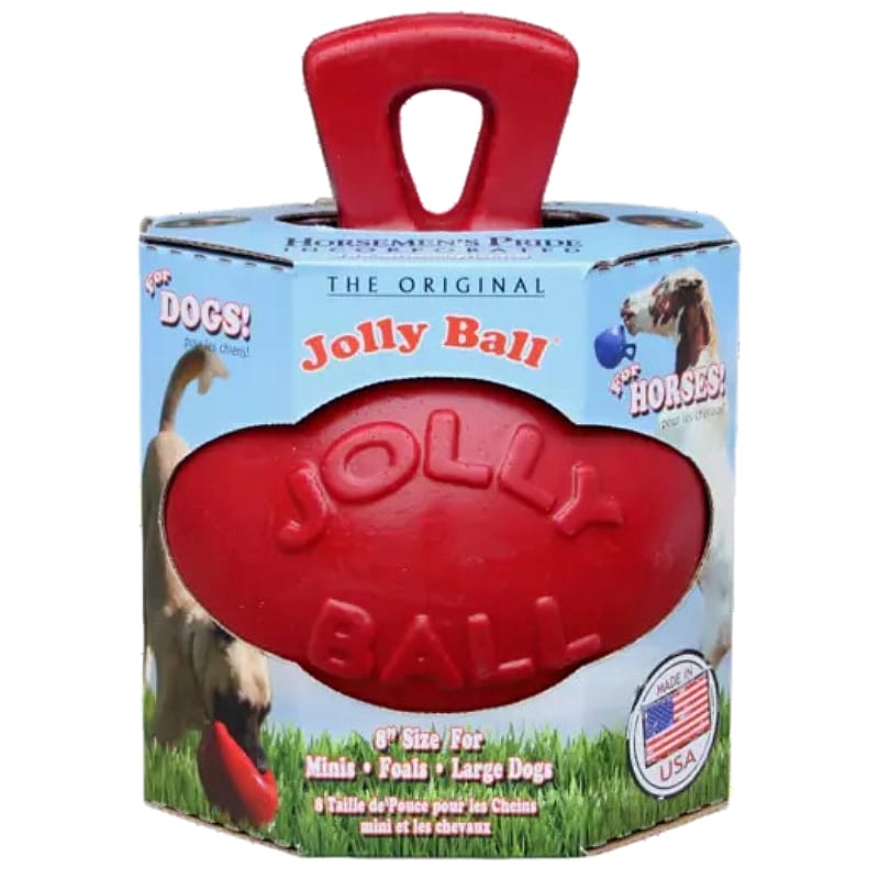 Jolly Ball 20 cm Speelbal Paard Hond Rood