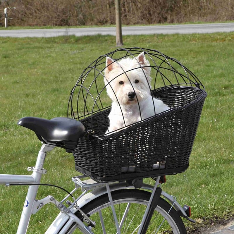Trixie Huisdier Fietsmand voor bagagedrager Zwart