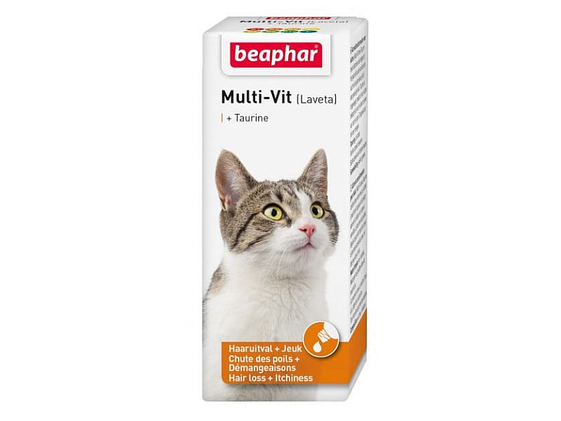 Beaphar Multi-Vit Kat Laveta Taurine 50 ml