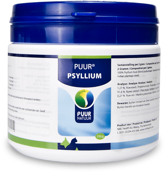 Puur Psyllium Hond Kat 150 gram