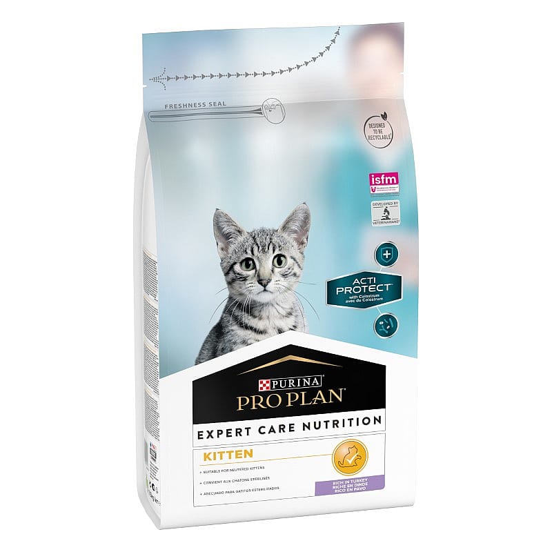 Purina Pro Plan Expert Care Cat Kitten Kattenvoer Turkey 1.5 kg