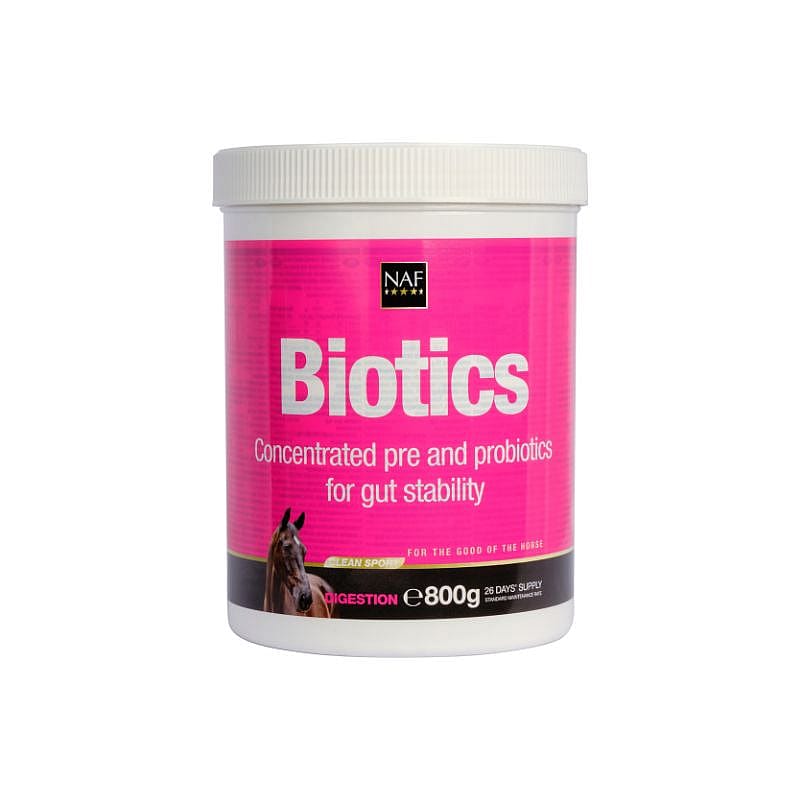 NAF Biotics – Pre- en probiotica voor darmgezondheid bij paarden 800 gram