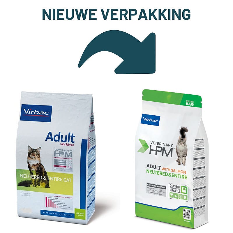 HPM Adult Neutered & Entire Cat Salmon
