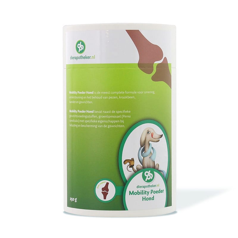 Dierapotheker Mobility Poeder Gewrichten Hond 250 gram
