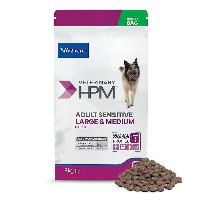 HPM Adult Sensitive Large & Medium Dog 3 kg