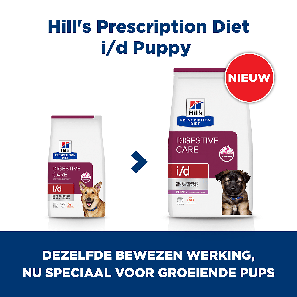 Hill's Prescription Diet ID Digestive Care Puppyvoer met Kip