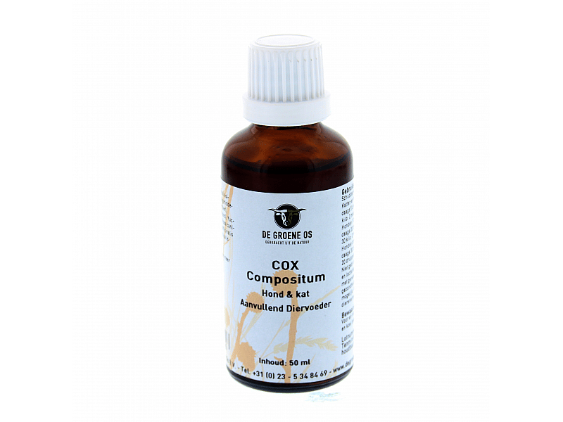 Groene Os COX Compositum Hond Kat 50 ml