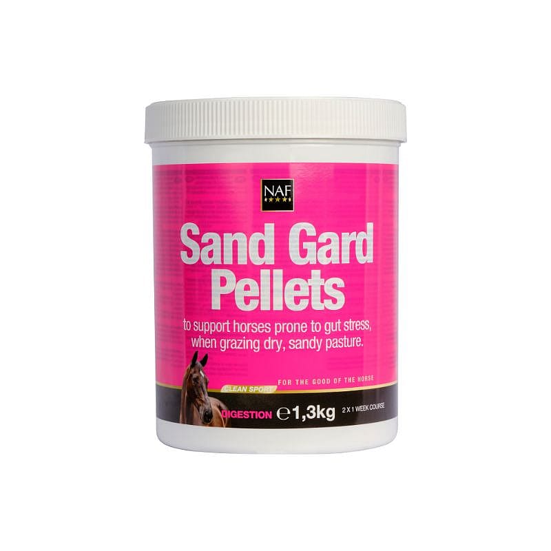 NAF Sand Gard Pellets 1,3 kg – Voor natuurlijke afvoer van zand uit het darmstelsel