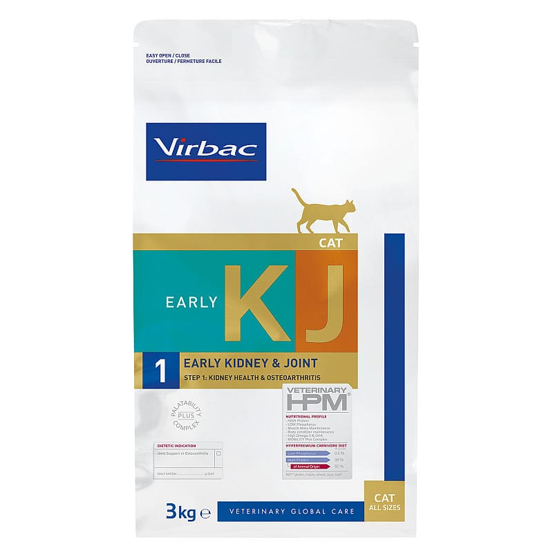 HPM Veterinary Early Kidney & Joint Kattenvoer 3 kg