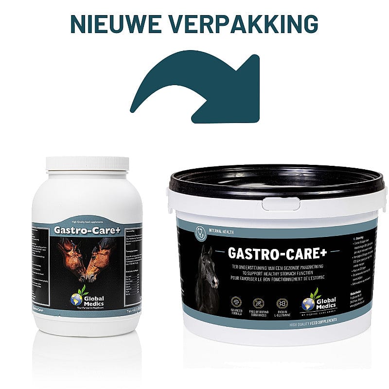 Global Medics Gastro Care+ Maag Paard 1.2 kg