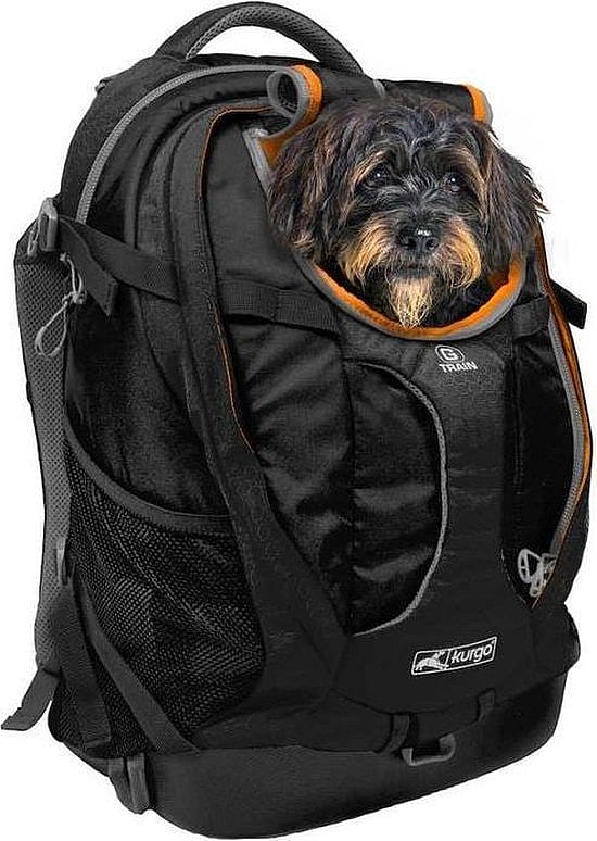 Kurgo G-Train Pack Rugzak Hond Black
