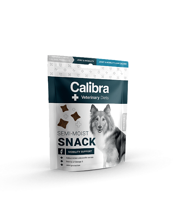 Calibra Veterinary Diets Mobility Support Semi-Moist Snack 120 gram