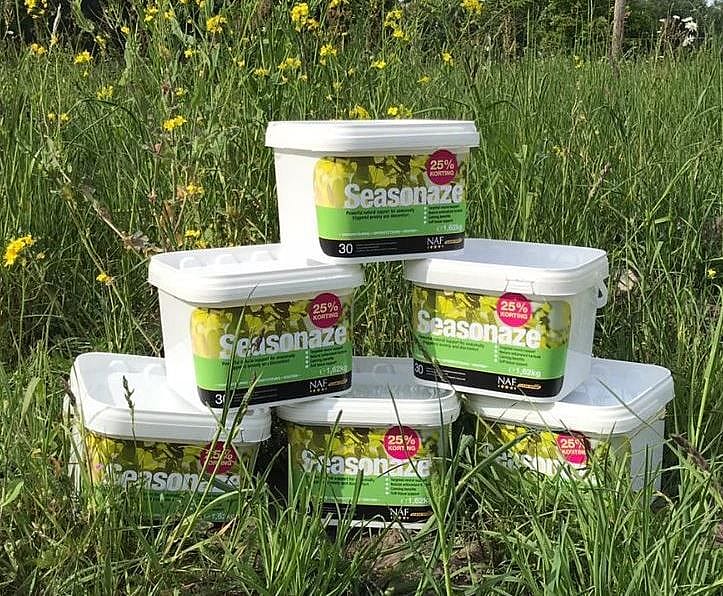 NAF Seasonaze 1,6 kg – Voor paarden met seizoensgebonden gevoeligheid