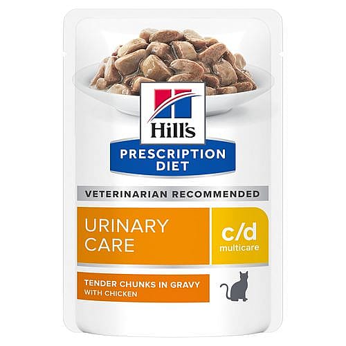 Hill's Prescription Diet CD Multicare Urinary Care Kattenvoer 12 x 85 gram maaltijdzakjes - Kip