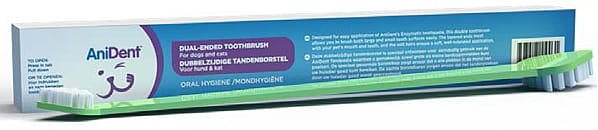 AniDent Tandenborstel Dubbelzijdig Hond Kat