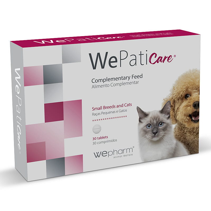 Wepharm WePaticare 30 tabletten Small breed hond & kat
