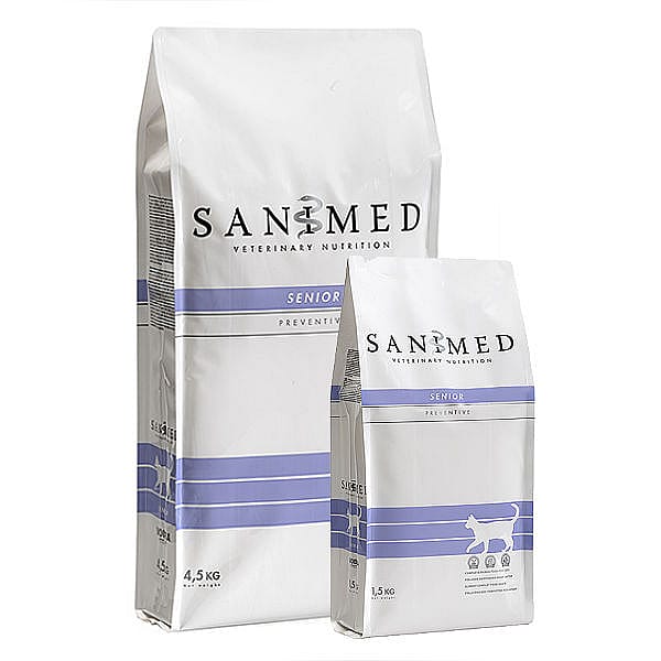 Sanimed Senior Kat: Nier & Lever Ondersteuning - Gezonde Blaas - Oudere Katten