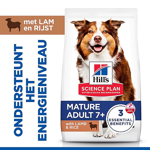 dogvoer, volwassen hond, lams, rijst, Hill's Science Plan