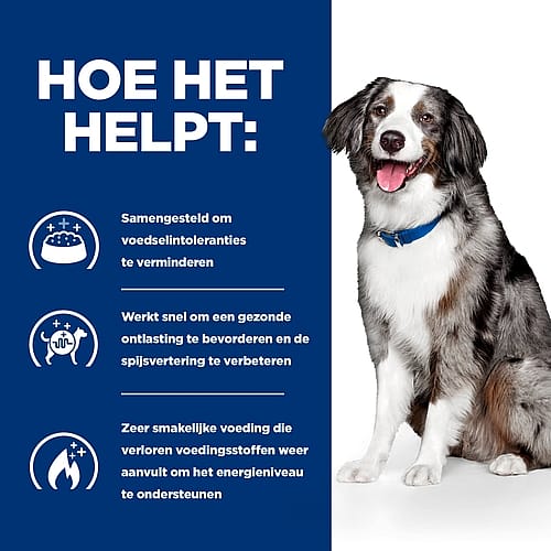 Hill's Prescription Diet ID Sensitive Digestive Care Hondenvoer Ei & Rijst