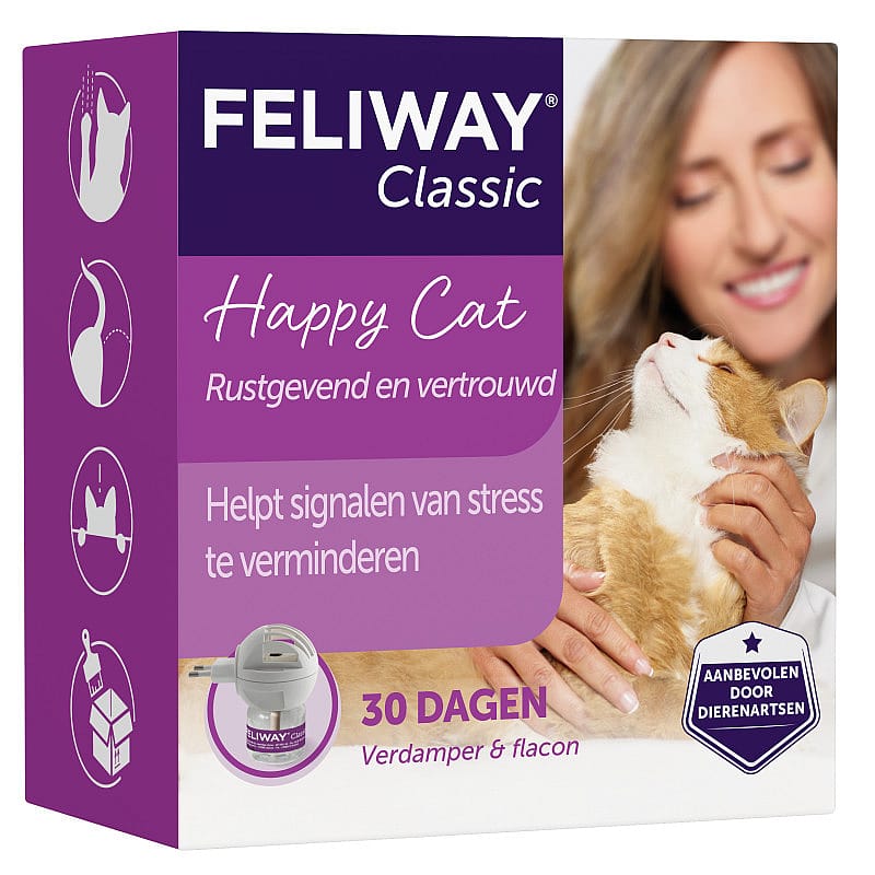 Feliway Verdamper kat Starterskit: Verdamper en Navulling