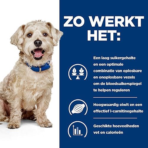 Hill's Prescription Diet WD Diabetes Care Hondenvoer Kip 10 kg