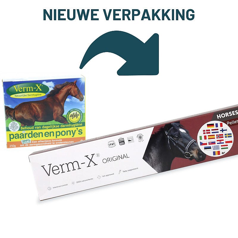 Verm-X Paard brokjes extra strong