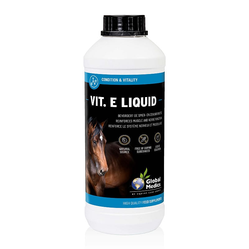 Global Medics Vitamine E Liquid Paard 1 liter