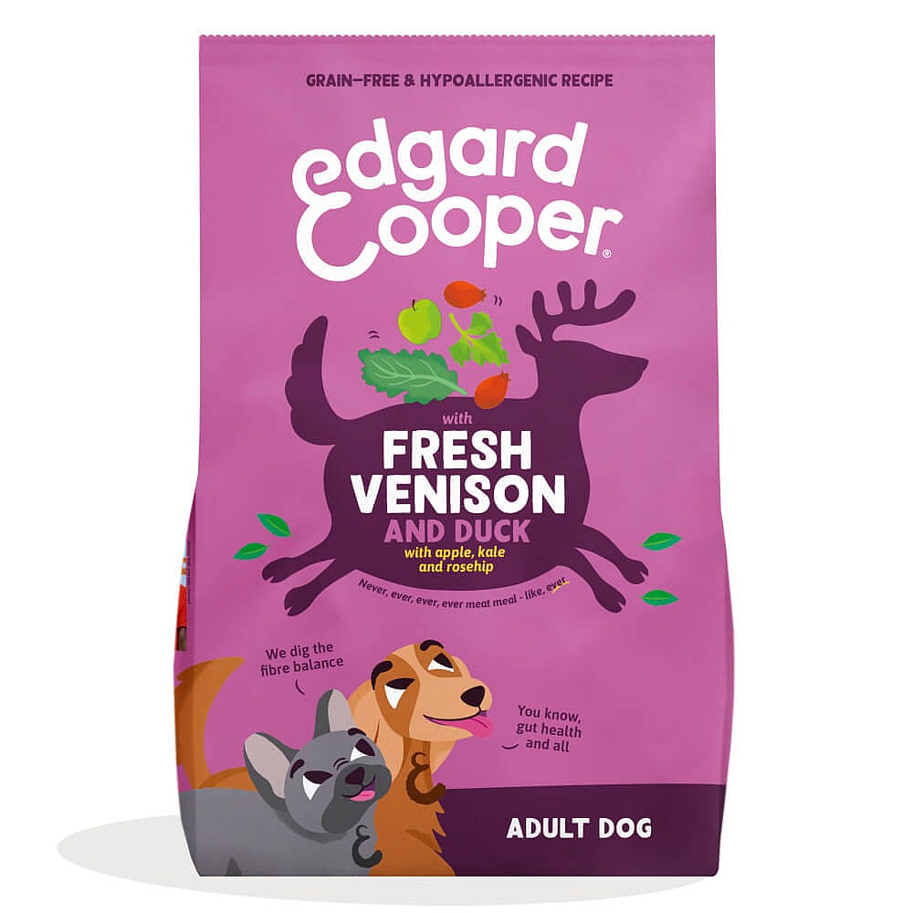 voer, dog food, adult dog, grain-free, hypoallergenic, dog food, adult dog, grain-free, hypoallergeen, verse herten