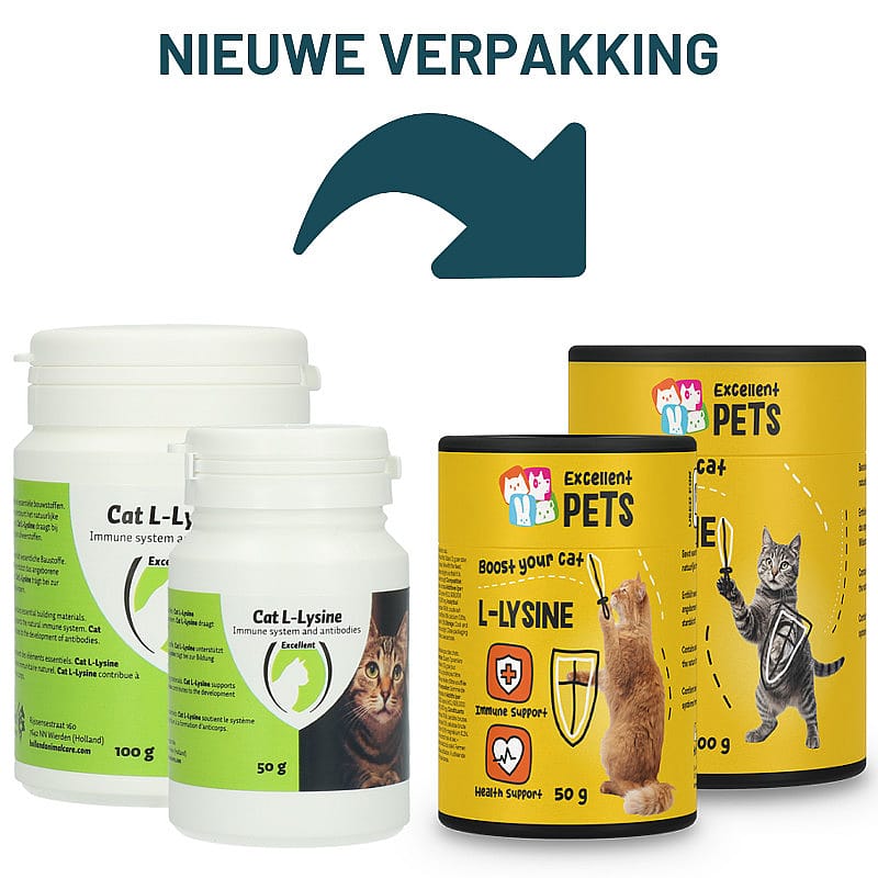 Excellent Cat L-Lysine Kat 100 gram