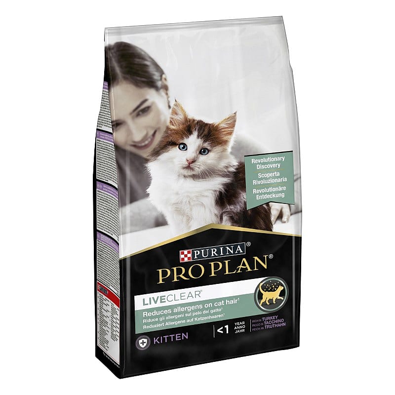 Purina Pro Plan LiveClear Kitten Allergeen-reducerend Kattenvoer 1.4 kg