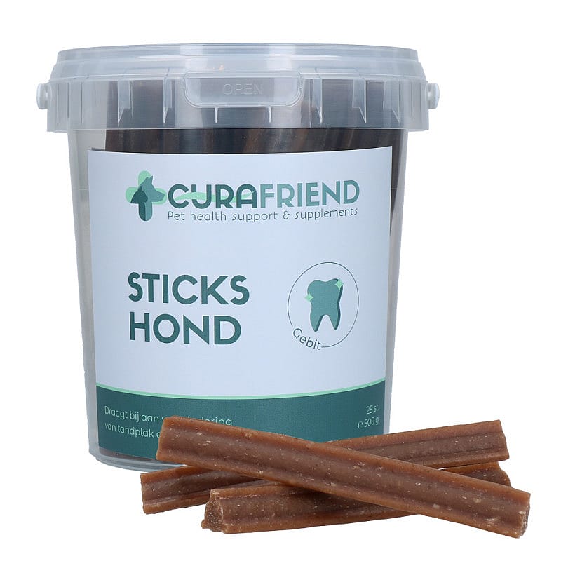 CuraFriend Dental Sticks Hond 25 stuks