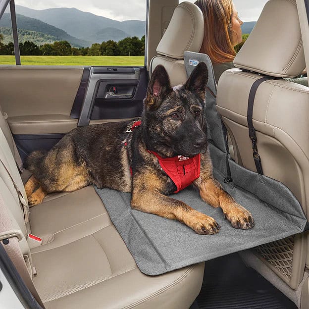 Kurgo Backseat Bridge Auto Hond Black/Heather Grey