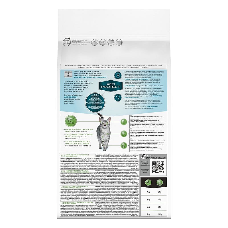 Purina Pro Plan Expert Care Cat Sterilised Kattenvoer Salmon 1.5 kg