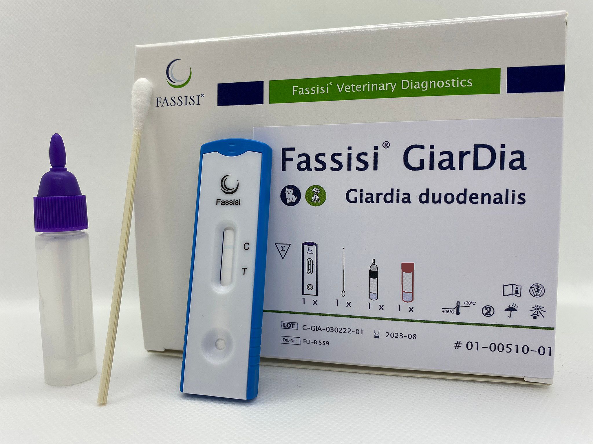 Fassisi-Giardia-Sneltest-Hond-Kat-Feacesmonster