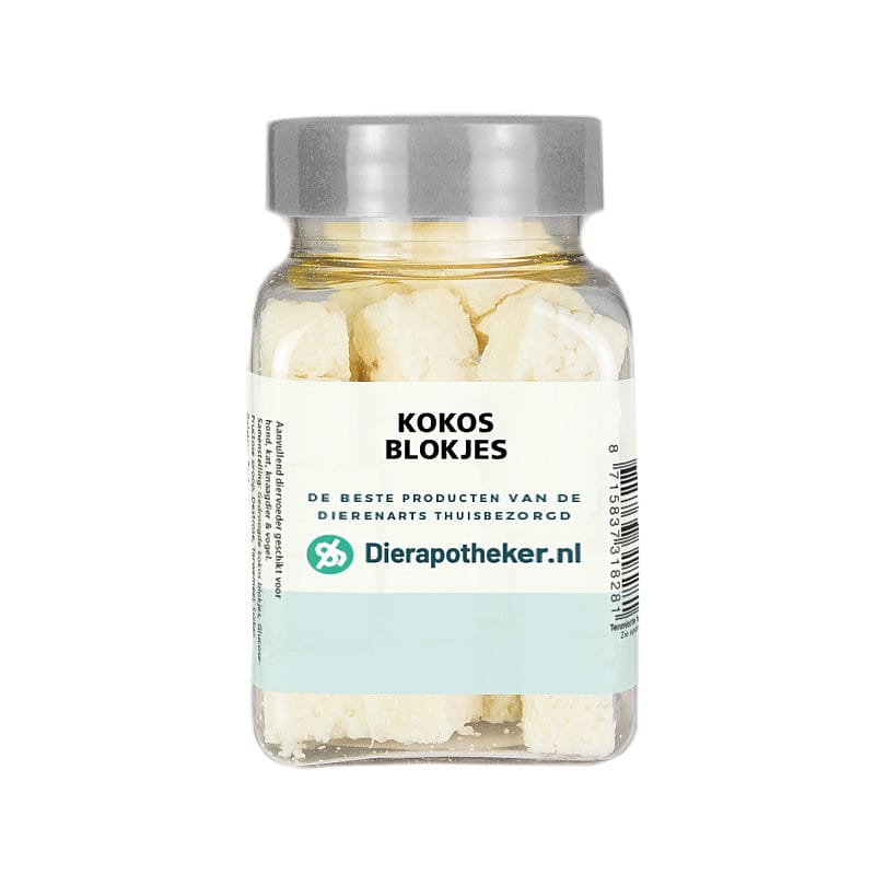 Dierapotheker Kokos Blokjes Snack 60 gram