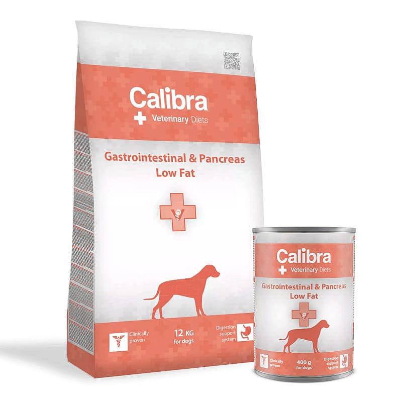 Calibra Dog Veterinary Diets Gastrointestinal & Pancreas Low Fat