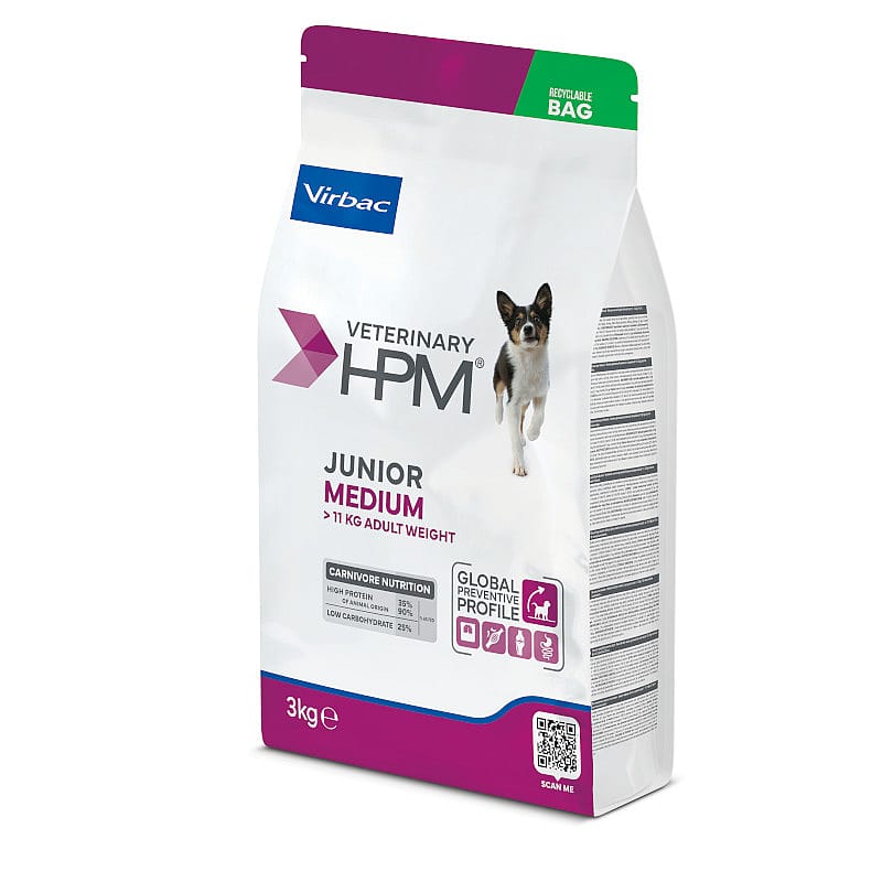 HPM Junior Medium Dog 3 kg