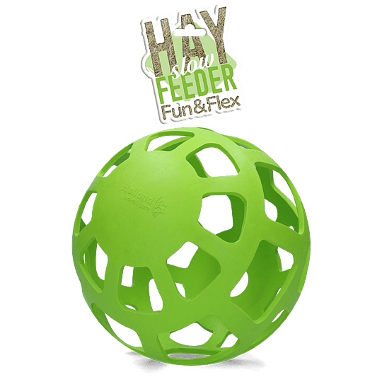 Excellent Hay Slow Feeder Fun and Flex Groen 22 cm
