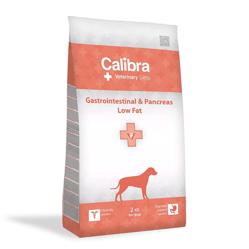 Calibra Dog Veterinary Diets Gastrointestinal & Pancreas Low Fat 2 kg