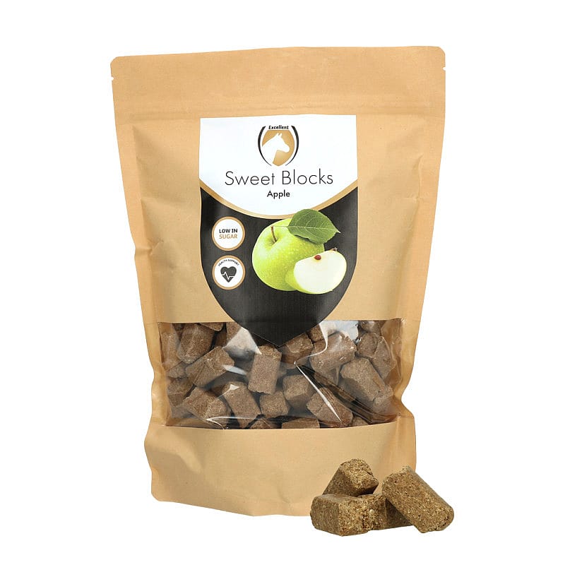 Excellent Sweet Blocks Paard 1 kg Apple