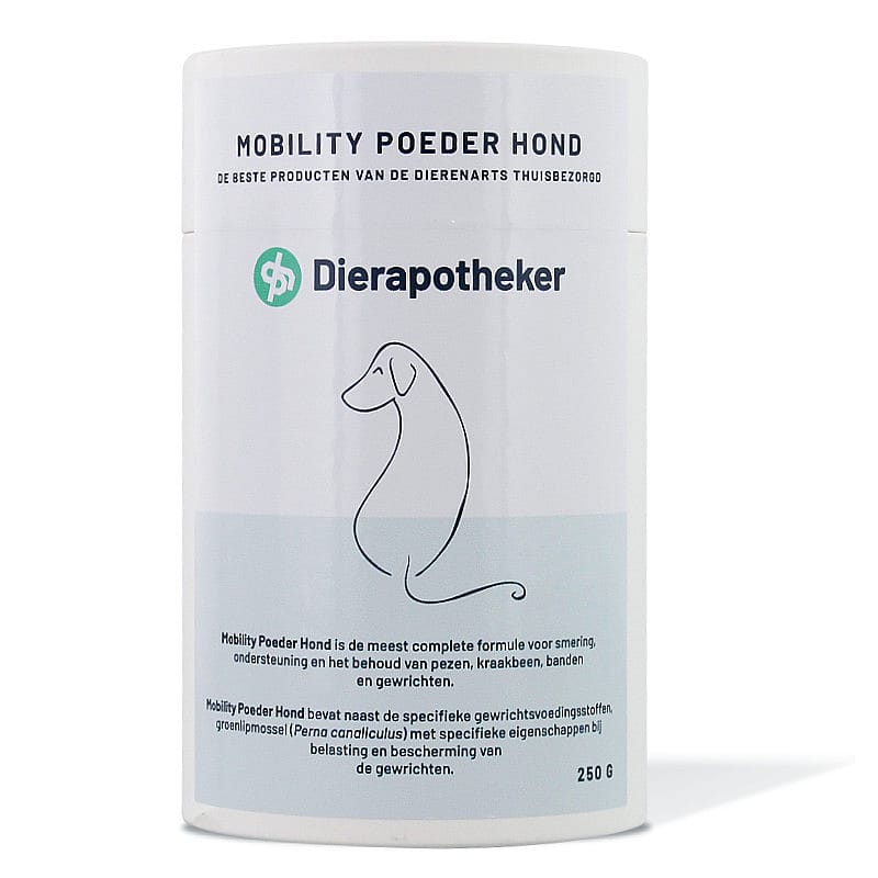 Dierapotheker Mobility Poeder Gewrichten Hond 250 gram