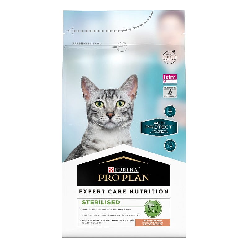 Purina Pro Plan Expert Care Cat Sterilised Kattenvoer Salmon 1.5 kg