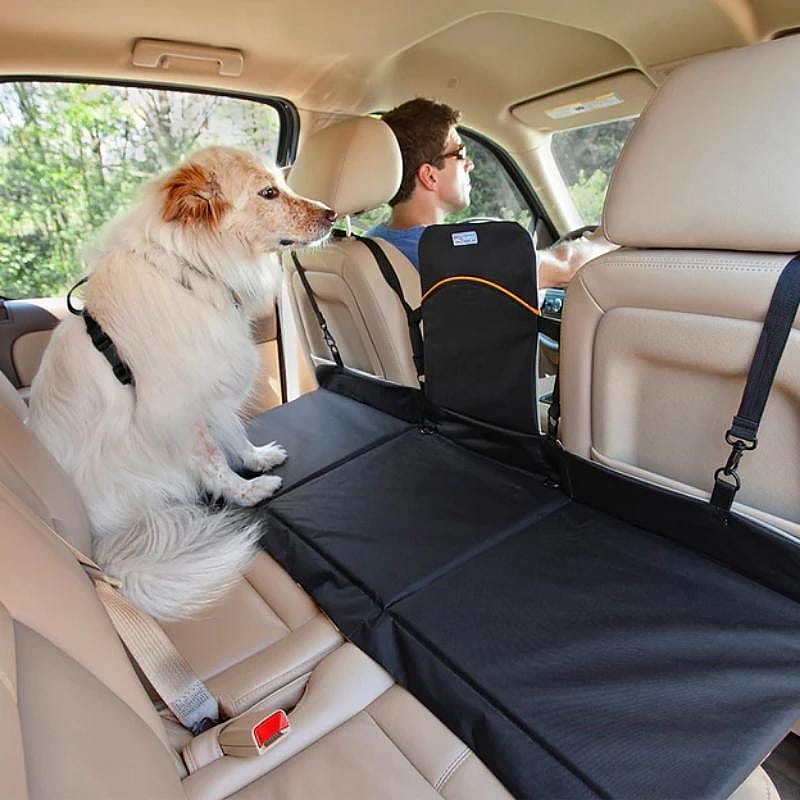 Kurgo Backseat Bridge Auto Hond Black/Heather Grey