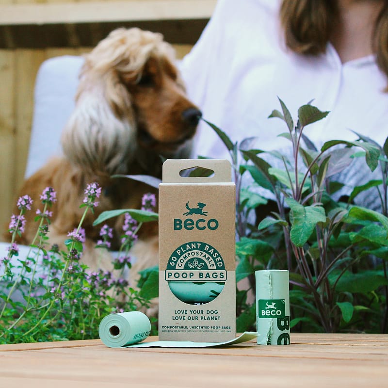 Beco Poop Bags Compostable Hond Multi pack - 96 stuks